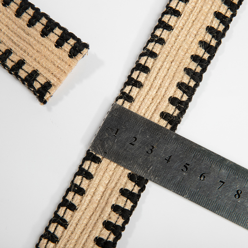 Factory Direct Sales Upper Pp Grass Elastic Band Handmade DIY Clothing Belt Auxiliary Material Double-Sided Jumper Rowan Webbing