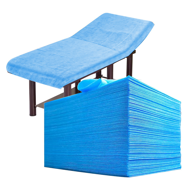 Disposable Bed Sheet Beauty Salon Massage Mattress Non-woven Waterproof and Oil-proof 100pc Thickened Bed Sheet