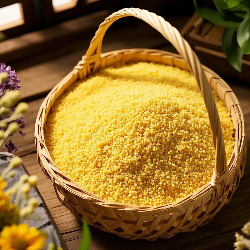 Dropshipping Xiaomi 400g Vacuum-Packed Multigrain Farm Fragrant Glutinous Inner Mongolia Chifeng Yellow Millet Wholesale