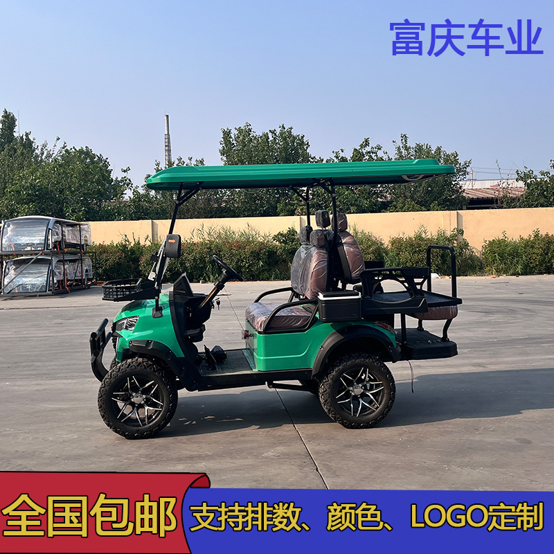 ✅ 2-4-6-8 Seats Electric Golf Cart Scenic Spot Hotel Tourism Sightseeing Car Electric Golf Ball