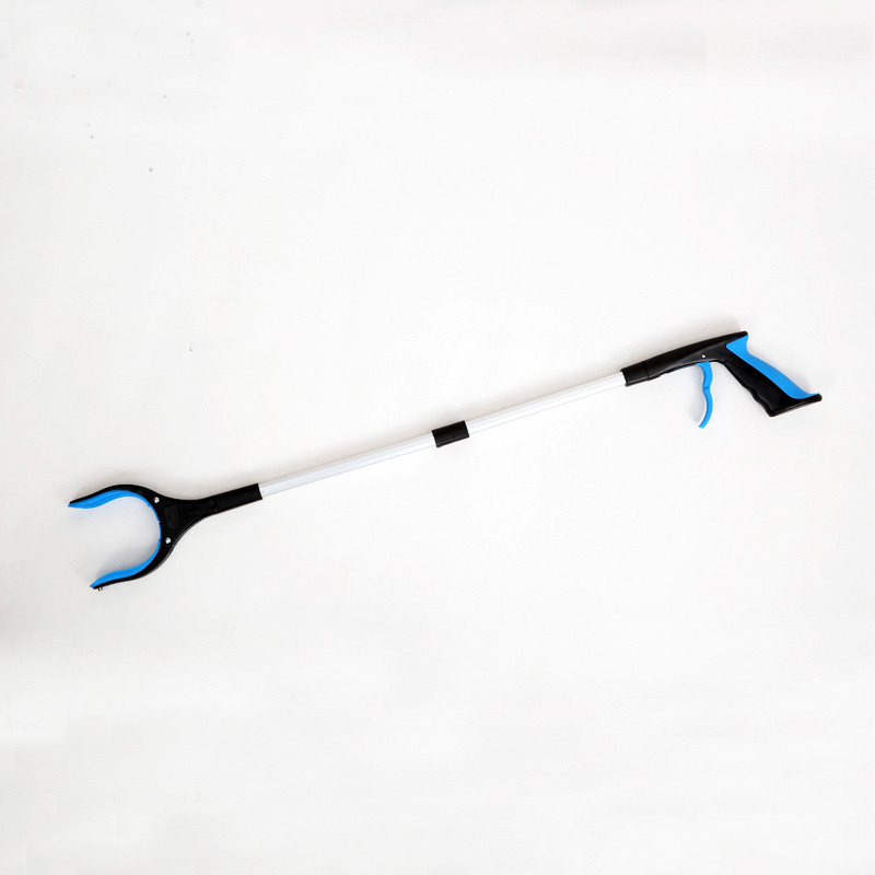 Thickened aluminum alloy folding garbage clip picker cleaning sanitation tongs pick up sanitary clip cross-border exclusive