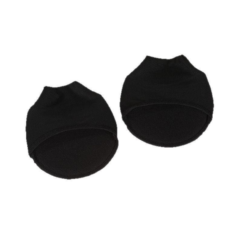 New high heels non-slip sweat-absorbent half palm socks women's summer ice silk cotton bottom shallow mouth invisible socks factory direct sales