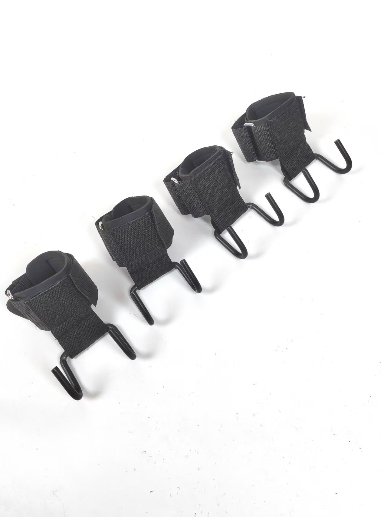 Горизонтальный турник с крючком для подтягиваний, ремешком на запястье и защитой, вспомогательный ремень и двойной крючок