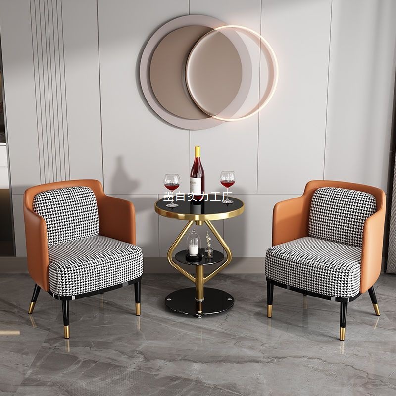 Balcony Table and Chair Set, Leisure Table and Chair Set, Tea Table, Small Coffee Table, Sofa Side Table, Bedroom Tea Table and Chair