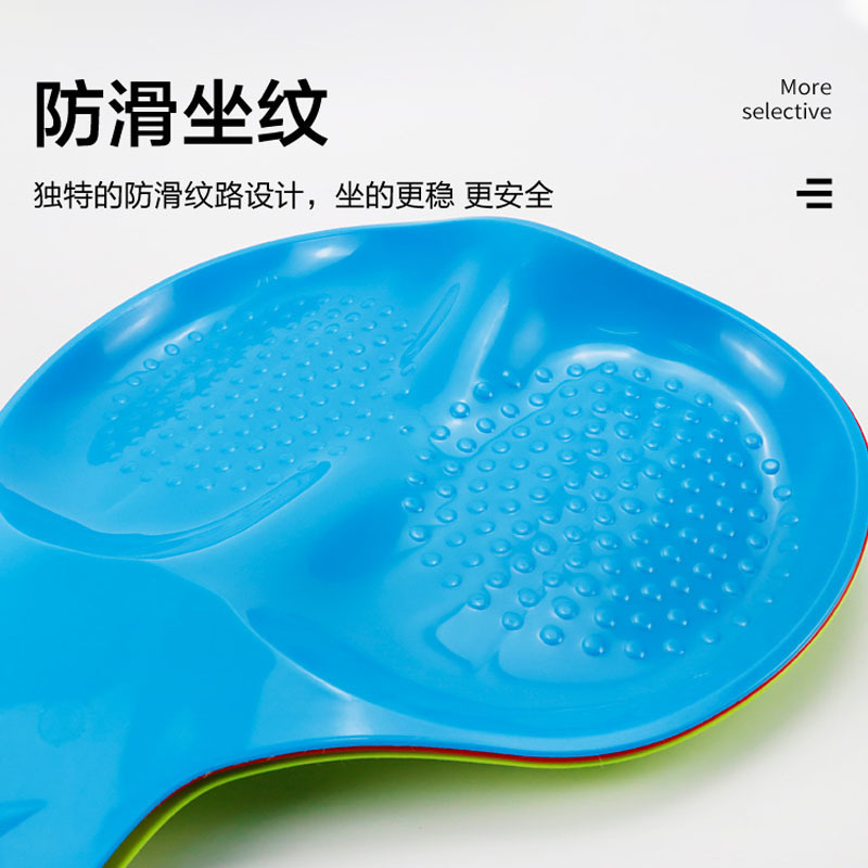 Children's Thickened Wear-Resistant Skateboard Wholesale Adult Ski Board Ski Slide Sandboard Butt Pad Wear-Resistant Skateboard