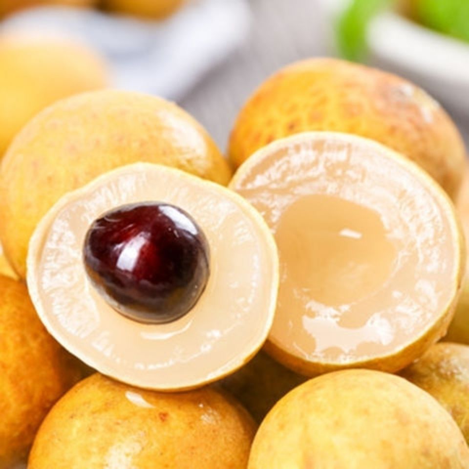 Thai Longan Freshly Imported Fresh Longan Fruit Seasonal Whole Box Seasonal Fresh Longan Large Fruit with Branches and Net Fruit