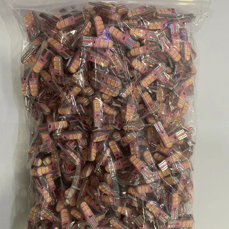 Car Led Width Light 24V T10 5630 6Smd Silicone Crystal Bulb Modified Direct Flash 12V Strobe Light