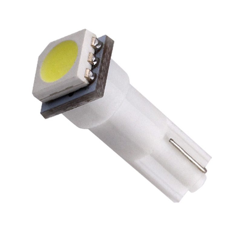 Car Led Instrument Light T5 5050 1Smd Central Control Light Motorcycle Indicator Light Signal Light