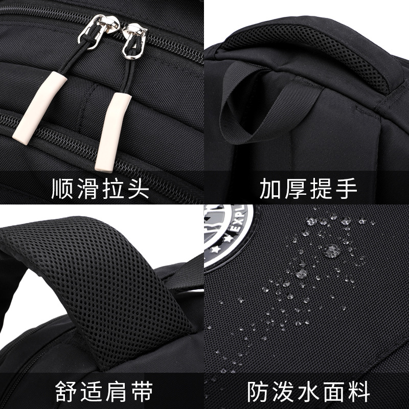 Trolley Backpack Trolley Case Schoolbag Children Grade 3-6 Primary School Male Junior High School Students Climbing Stairs with Wheels Large Capacity