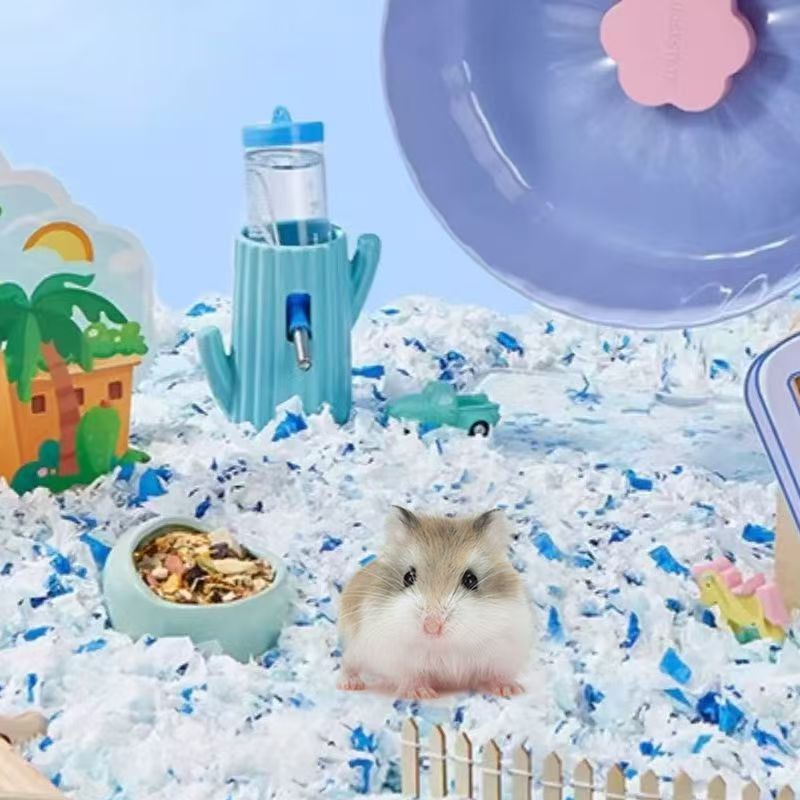 Hamster Paper Cotton Special Paper Scraps Warm Absorbent Pad Material Sawdust Parrot Rabbit Sugar Glider Dry Golden Bear Toilet