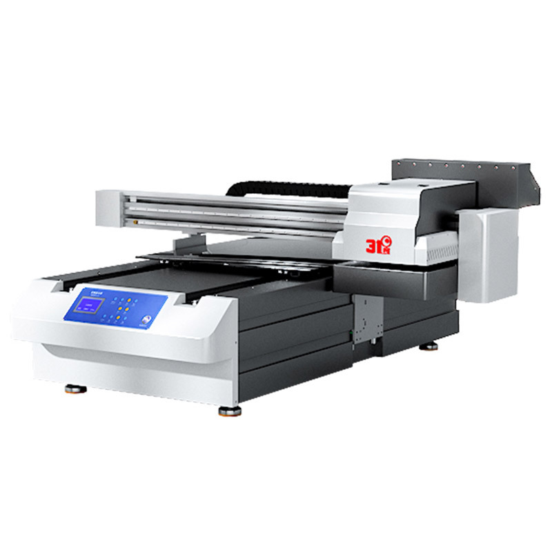 31-Degree Flatbed Uv Printer Power Bank Metal Aluminum Plate Electroplating Leather Pvc Acrylic Printing Equipment Digital