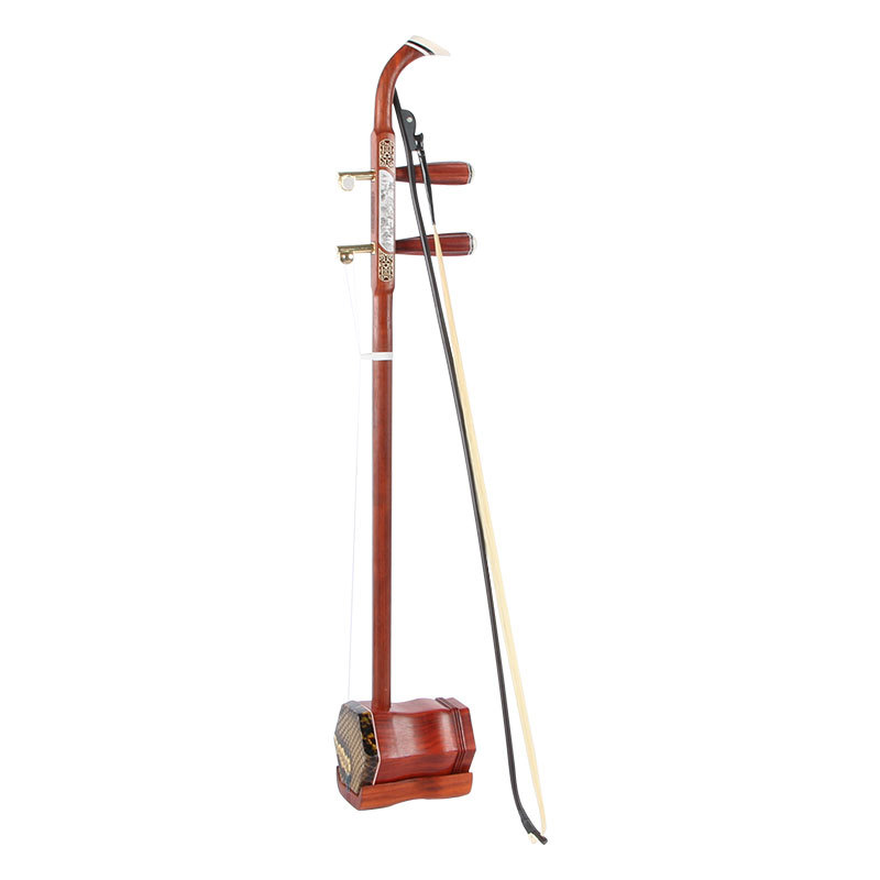 Redwood erhu ebony national musical instrument red flower pear wood erhu element rod faucet hexagonal erhu wholesale