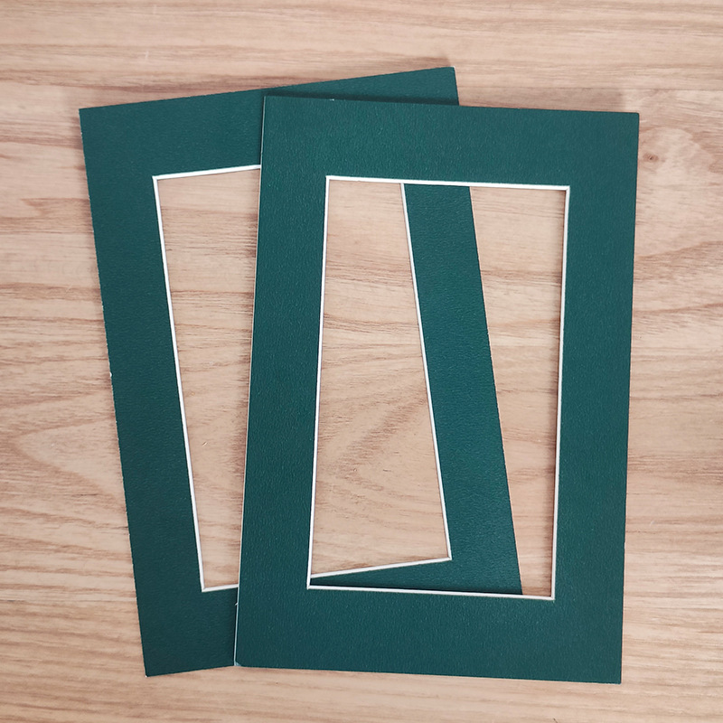 Photo frame photo wall lined with white cardboard picture frame mounted 7810 inch 1216 inch A4A34K8K cardboard factory customization