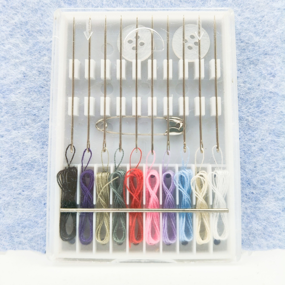 Hotel Hotel Disposable Consumables Needle Box Ten-wire Box Handmade suit Mini Small Travel Needle Kit