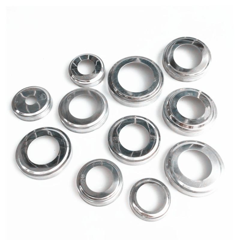 304 stainless steel decorative cover stair handrail accessories round 201 stainless steel decorative cover stair column cover