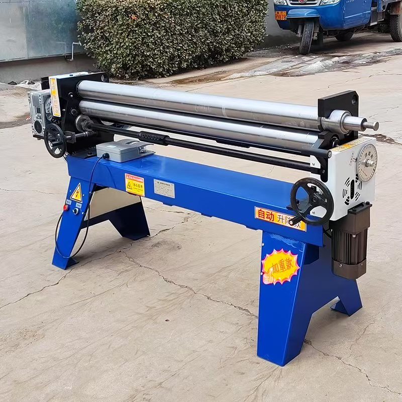 Small Stainless Steel Plate Roll Electric Rounding Machine Iron Sheet Aluminum Sheet Bending and Rounding Machine