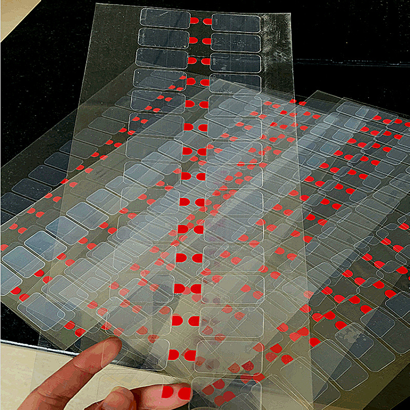 Customized mobile phone camera protective film pet mask coating charger electrostatic film transparent film cut factory direct sales