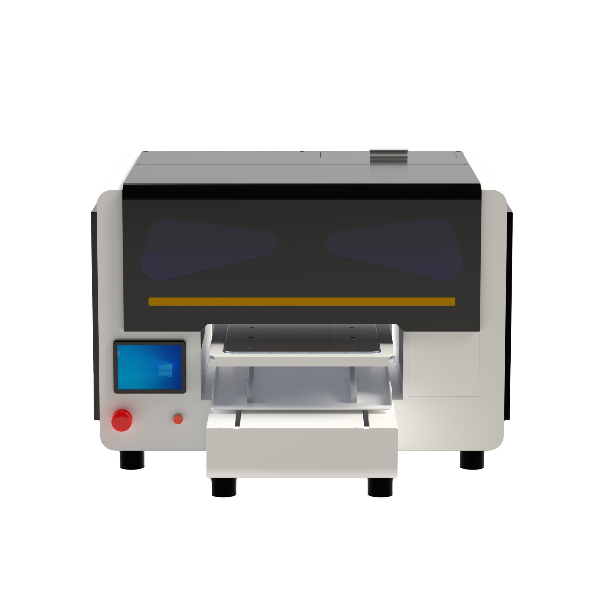 Small Visual Positioning Uv Printer Mobile Phone Case Acrylic Metal Sign Plastic Disc Cylinder Printing