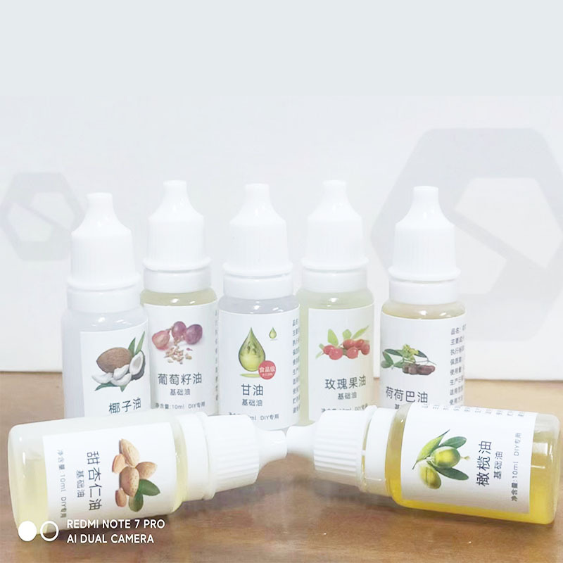 Wholesale 10ml handmade soap DIY plant base oil rose coconut and other glycerin Crystal mud toy moisturizer