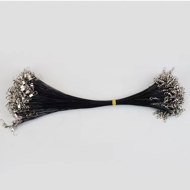 Manufacturer Wholesale Luya Front Wire Anti-Bite Wire Double-Ended Steel Wire Line Sub Fishing Gear Accessories