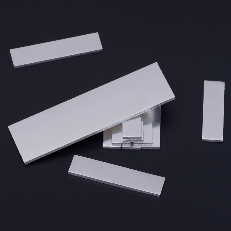 S990 Silver Sheet Sterling Silver DIY Semi-Finished Silver Bar Ring Bar Bracelet Electrode Sheet Silver Material