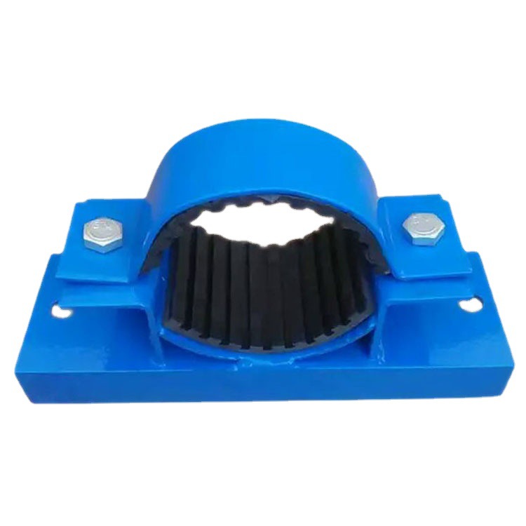 DT type pipe elastic shock absorber water pump air conditioner elastic pipe bracket industrial shock absorber pipe clamp rubber bracket