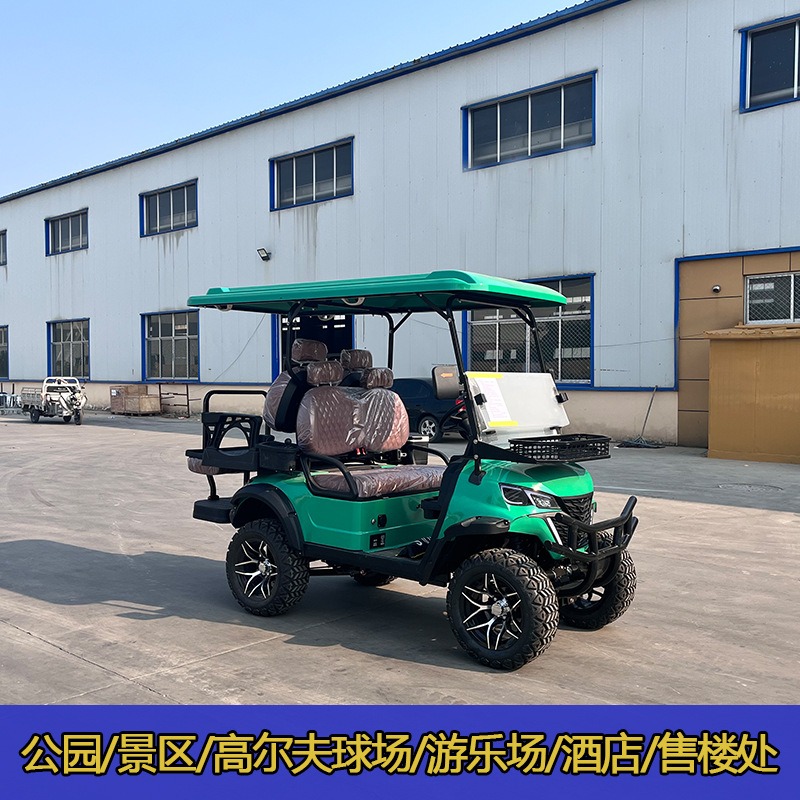 ✅ 2-4-6-8 Seats Electric Golf Cart Scenic Spot Hotel Tourism Sightseeing Car Electric Golf Ball