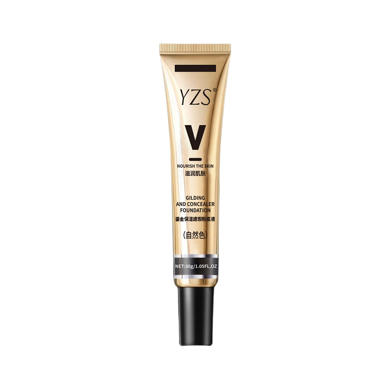Yzs Gilt Moisturizing Concealer Liquid Foundation Moisturizing Concealer Moisturizing Oil Control Concealer Bb Cream Not Easy to Remove Makeup Foundation