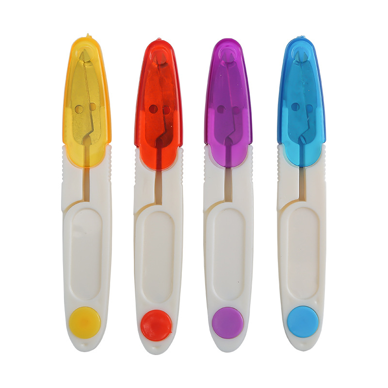 Colorful safety yarn cut fishing line cut fishing small scissors cross stitch thread cut spring yarn cut manufacturers wholesale