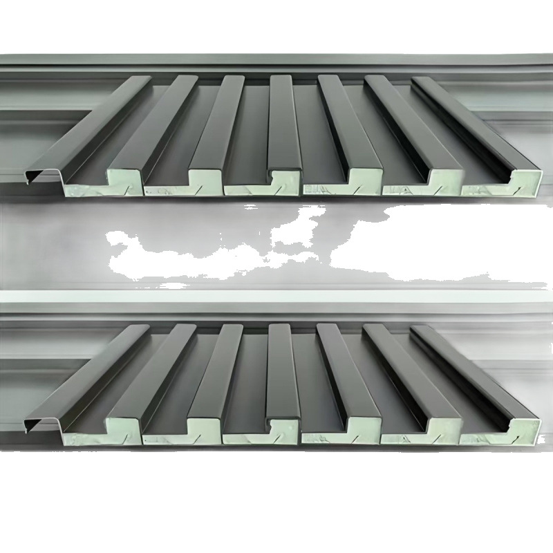 Aluminum Alloy Heat-Insulating Aluminum Tile Great Wall Corrugated Board Double-Layer Pavilion Roof Sun Protection Sunroom Canopy Soundproofing Sunshade