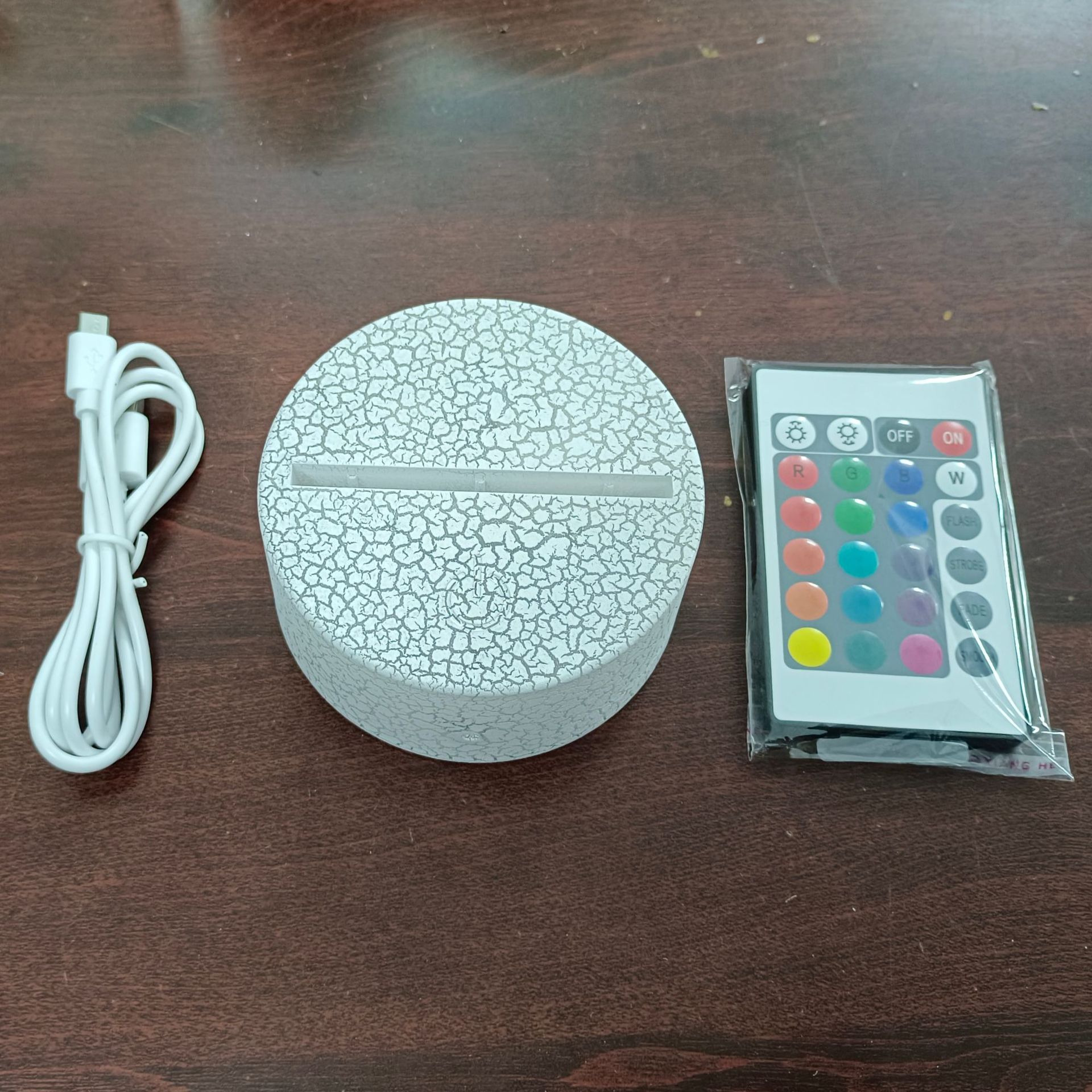 Factory Direct Sales 3D Night Light Base 7 Touch Remote Control Creative Gift Acrylic Light Glowing Atmosphere