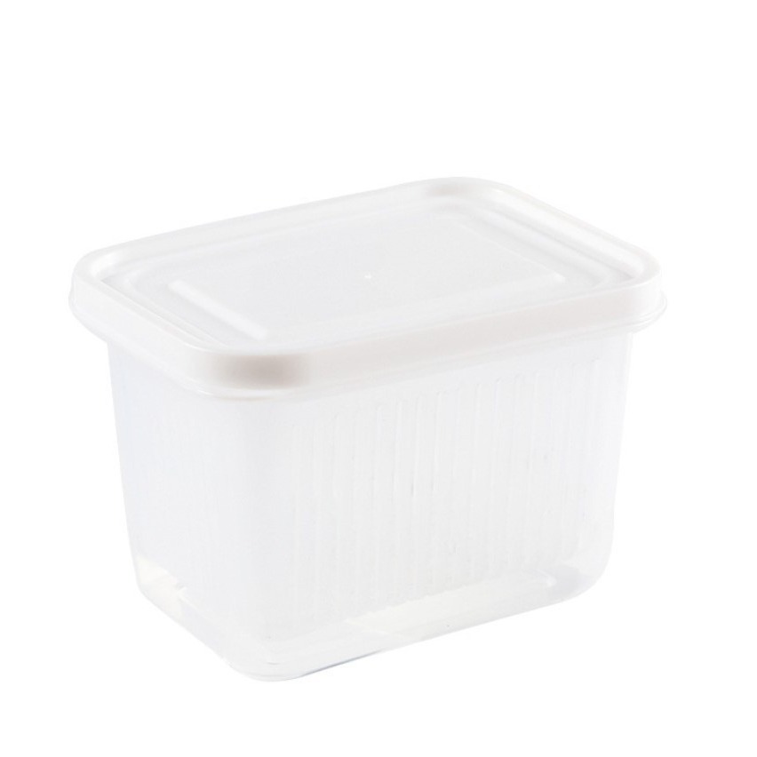 Household Kitchen Food Grade Frozen Fruit Scallion, Ginger and Garlic Storage Box Sealed Box Refrigerator Fresh-keeping Storage Box Fresh-keeping Box