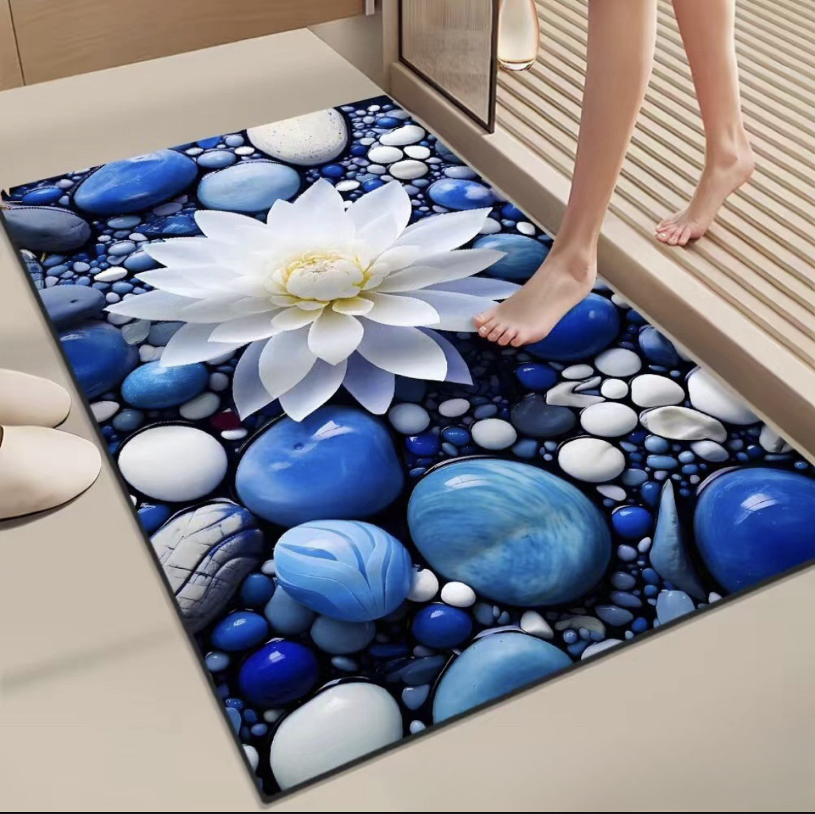 Креативный коврик в форме бабочки, диатомовый, водоабсорбирующий, быстро сохнущий, для ванной и кухни