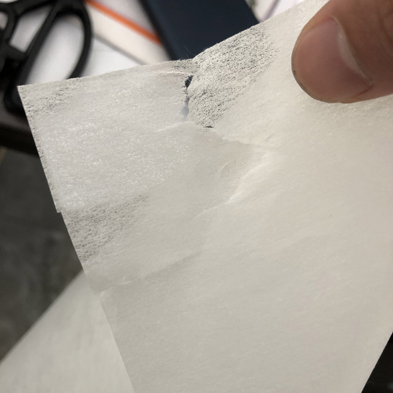 1 m width two-way easy-to-tear polyester non-woven embroidery stabilizer hand-tear embroidered non-woven fabric