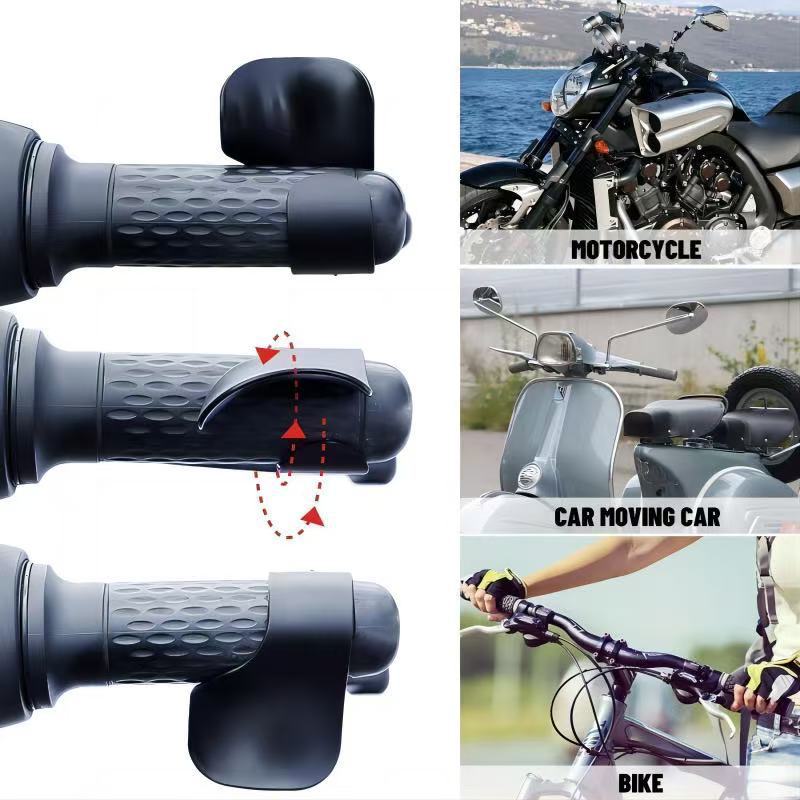 Motorcycle electric vehicle throttle clip labor-saving booster throttle handle clip cruise assist universal
