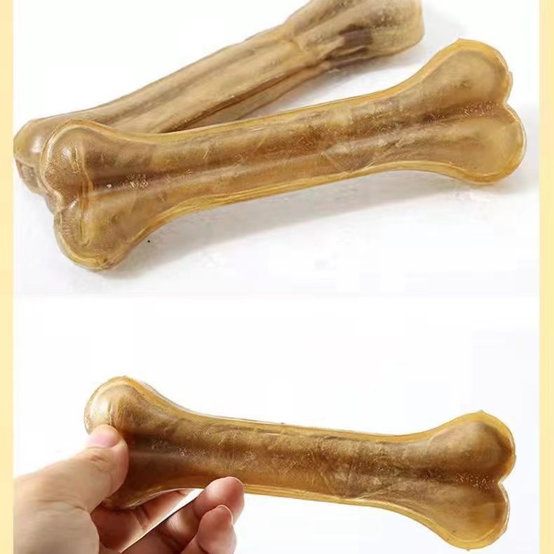 Dog Supplies Teething Sticks, Pet Snacks, Real Cowhide Bone Dog Chews, Bone Bite-Resistant Toys for Young Adult Dogs, Wholesale
