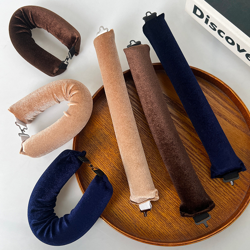 Lazy curly hair styling artifact large volume sleep curling iron non-ironing big wave sponge sleep curling iron curling iron curling hair tail