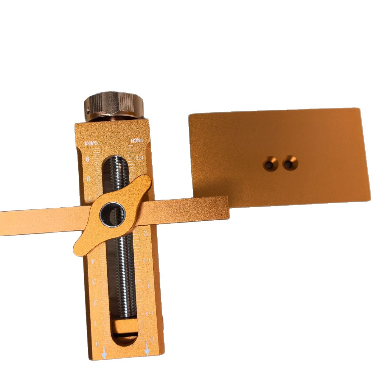 Aluminum Alloy Third Generation Newly Upgraded Cabinet Door Auxiliary Tool, Wall Cabinet and Floor Cabinet Drilling Three-In-One DIY Woodworking