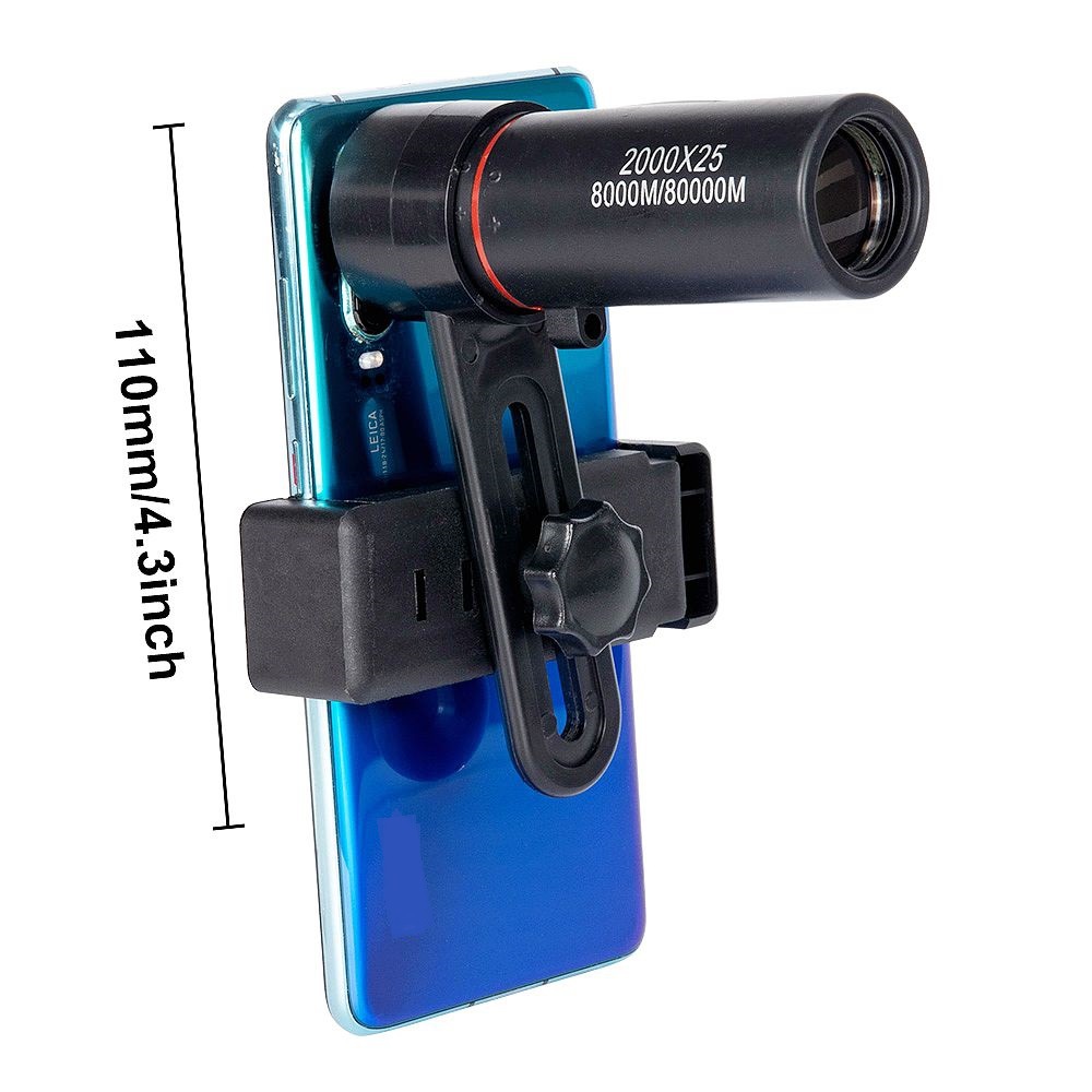 Cross-border wholesale outdoor 10x 25 glasses high-definition night vision mini portable monocular telescope can be photographed