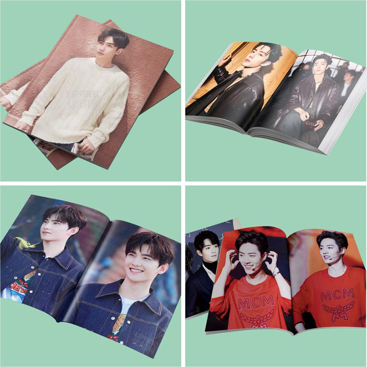 Pb Idol Personal Photo Portfolio Hardcover Design Idol Starry Small Card Poster Printing