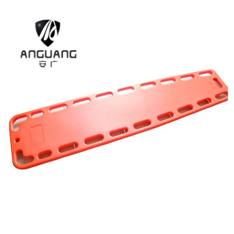 Spine Board Head Fixator Fixed Belt Plate Plastic Water Surface Floating Life-Saving Stretcher Swimming Pool Life-Saving Neck Brace