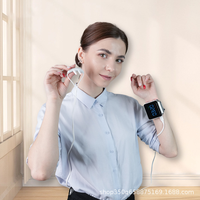 [Горячее обновление] Высоконапорный очиститель + смарт-часы для мониторинга уровня сахара в крови, три в одном, красный свет LLLT