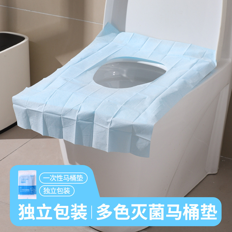 Одноразовый туалетный коврик с полным покрытием для путешествий, утолщенный, экстра большой, для беременных, портативный туалетный коврик