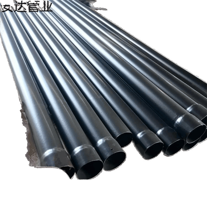 Electricity Hot-Dip Plastic Coated Steel Pipe Production High Compression Oil and Chemical Industry Easy Construction