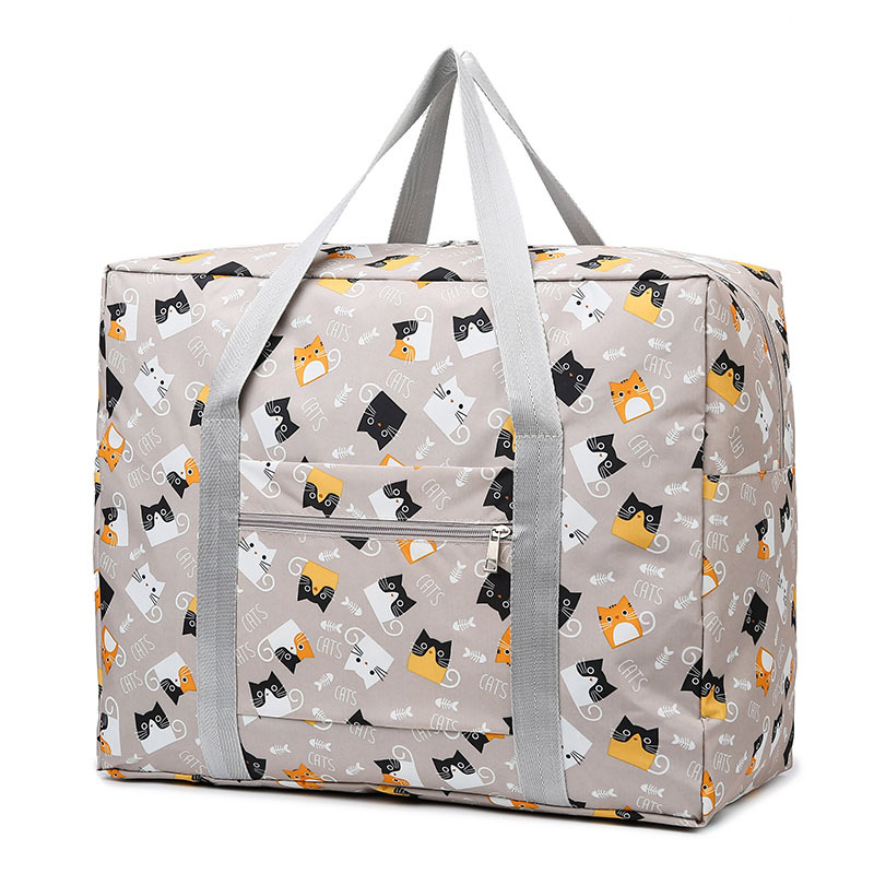 Short-Distance Travel Bag, Large-Capacity Clothes and Quilt Cosmetics Bag, Lightweight Satchel Luggage Bag, Women's Satchel Maternity Cosmetics Bag