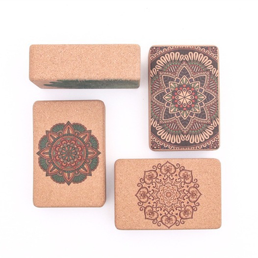 New Yoga Cork brick practice brick children's dance special high density yoga block fitness auxiliary yoga brick