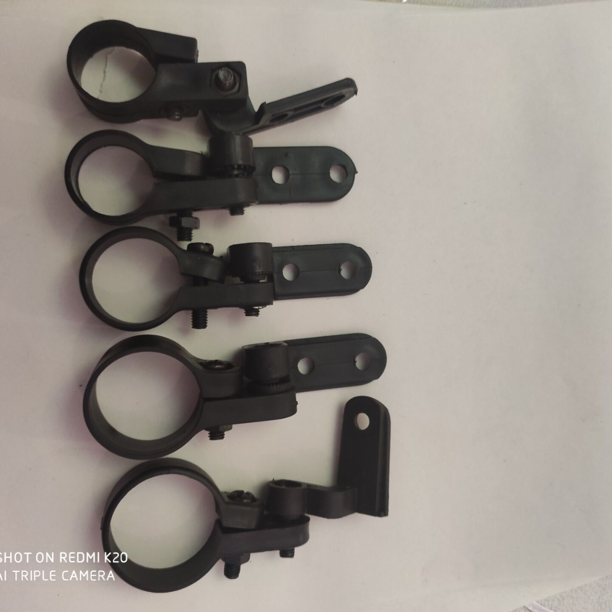 Factory Outlet Bicycle Mountain Bike Front and Rear Red and White Reflector Warning Reflector for Seat Tube and Handlebar