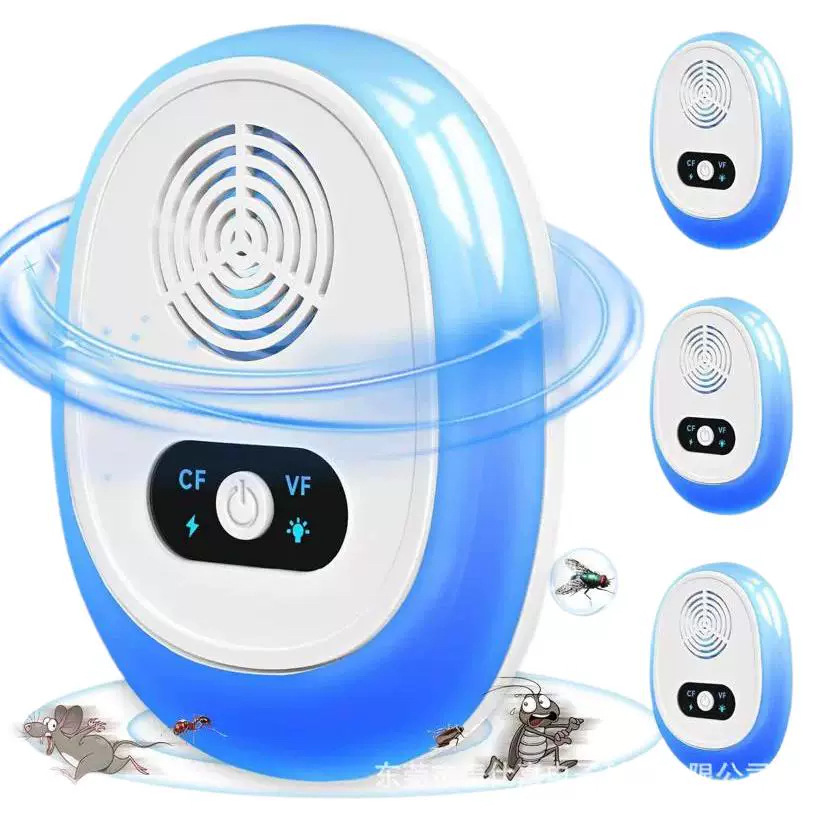 Ultrasonic Mouse Repeller, Insect Repeller, Mosquito Repeller, High-Power Led Light Frequency Adjustable, Amazon Us Hot Model