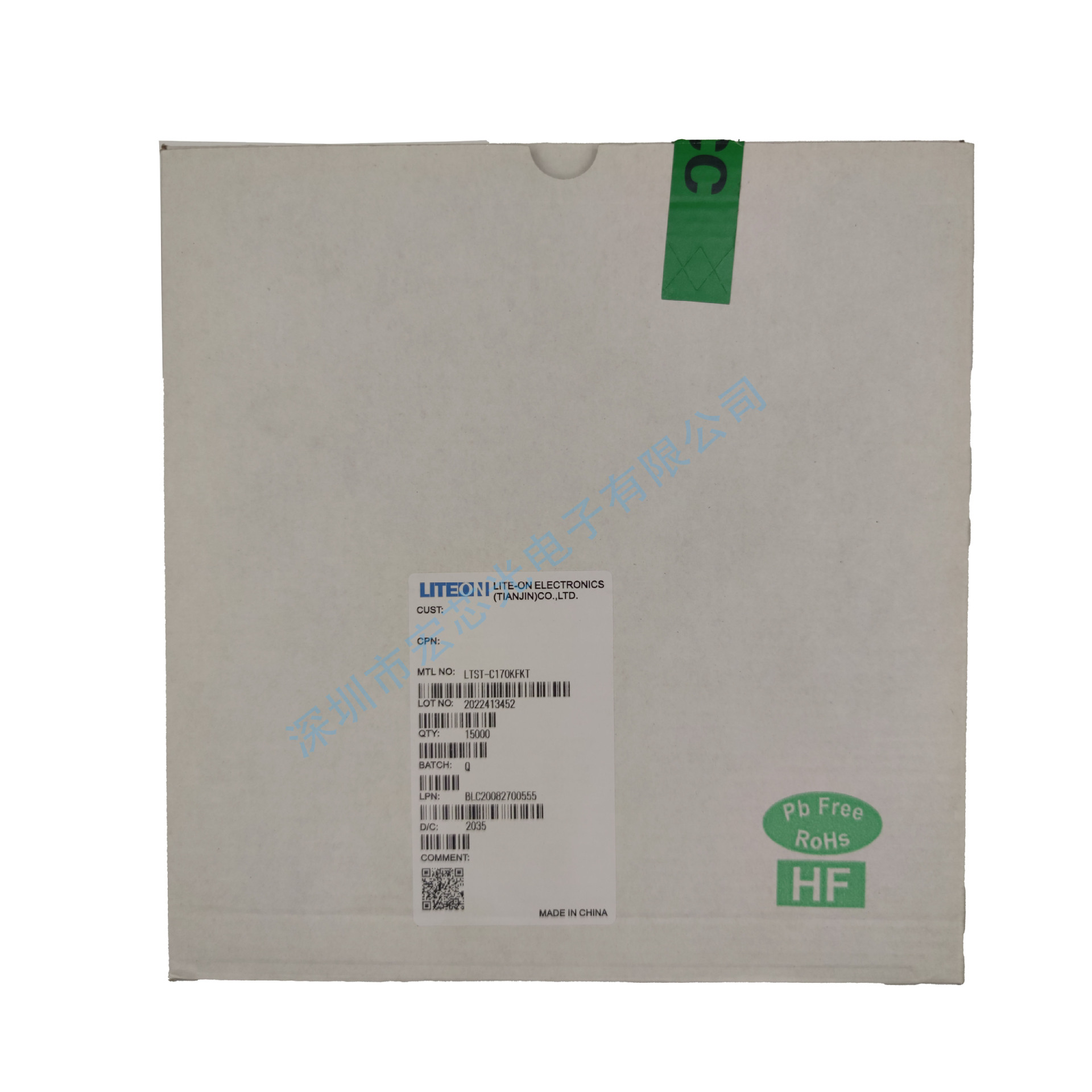 Ltst-C170Kfkt 0805 Emits Orange Light Diode with a Wavelength of 605~611mm, Shipped Directly from Tianjin Factory