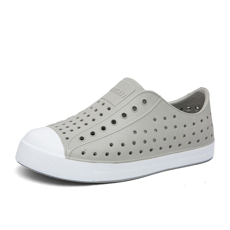 Spot Bambootune Summer Children's Hole Shoes Beach Sandals Men's and Women's Hollow Shoes Outdoor Baotou Student Shoes